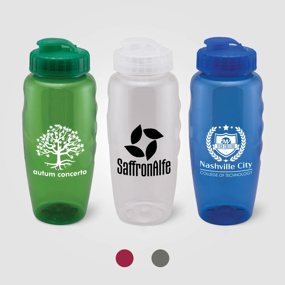 Hydrate - 30 oz. Sports Gripper Water Bottle 1