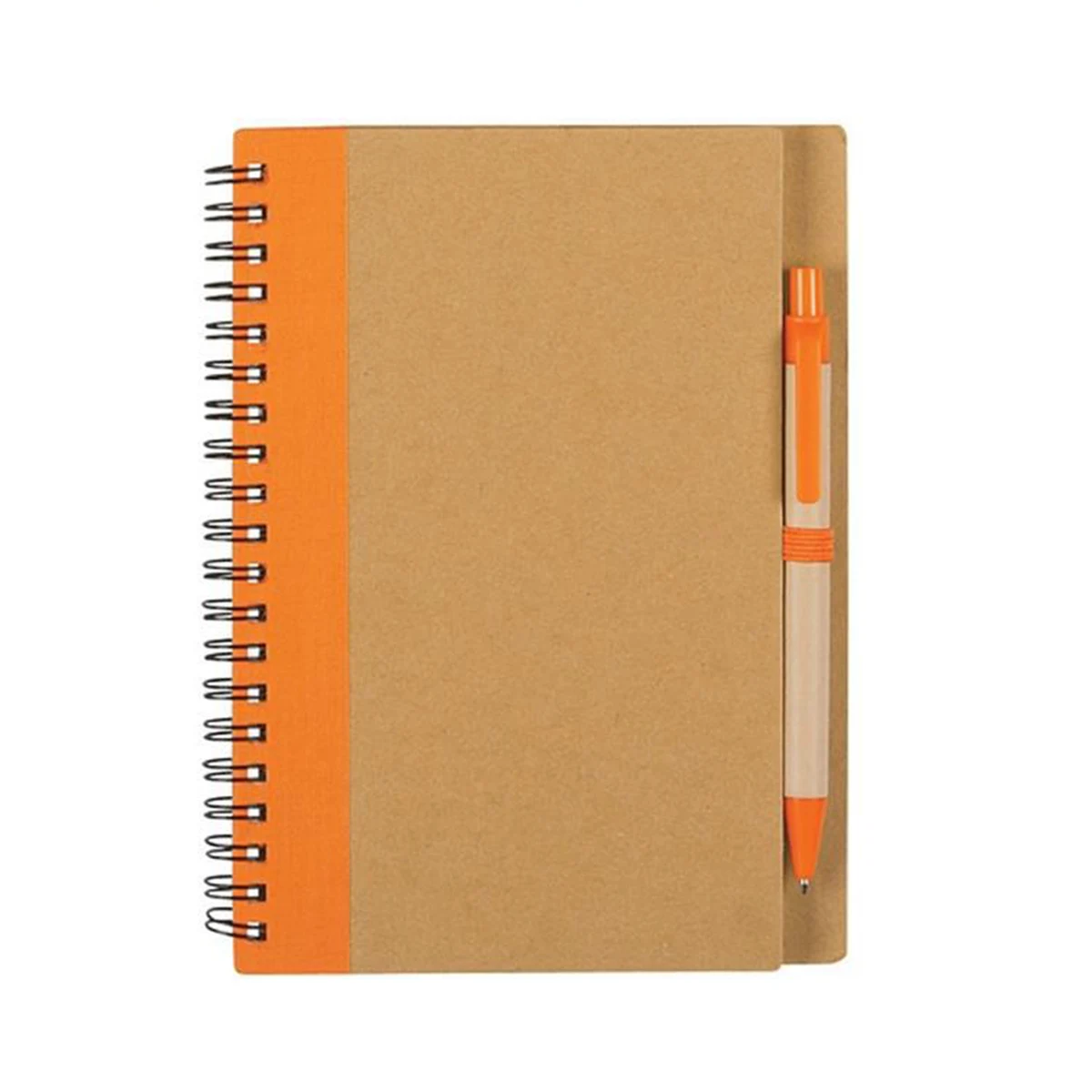 Kraft Notebook With Pen 1