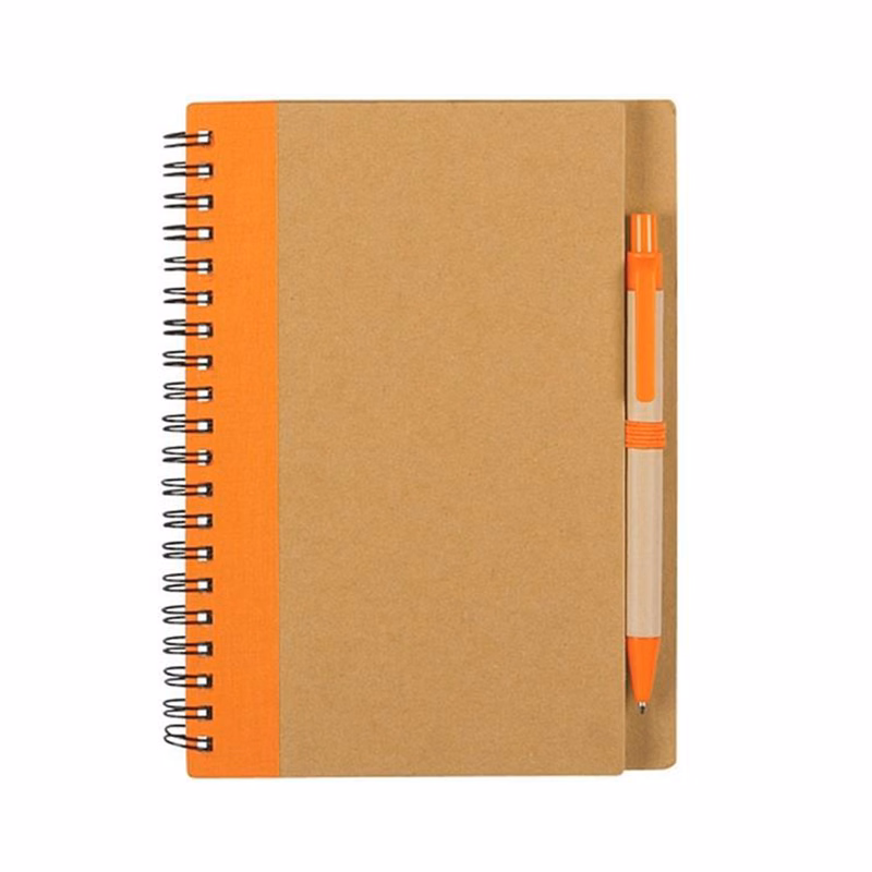 Kraft Notebook With Pen