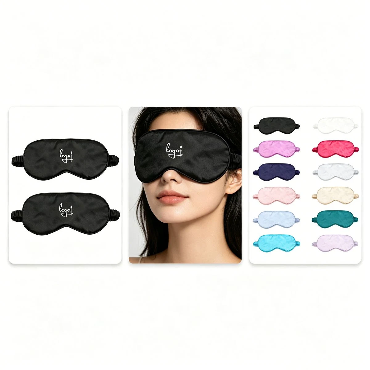 Adjustable Eye Mask for Travel and Sleep 1