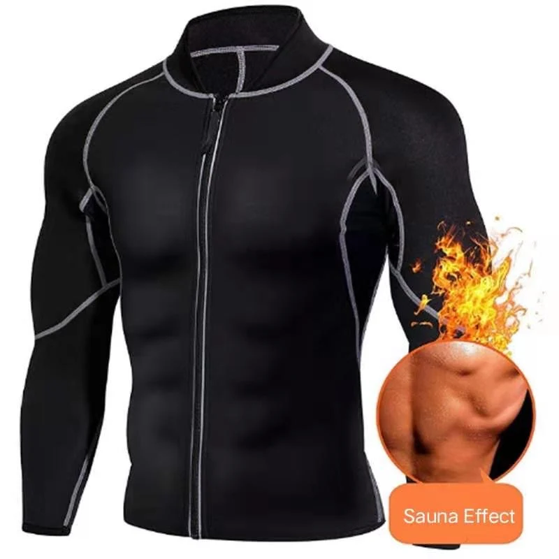 Men Sweat Neoprene Sauna Suit 1