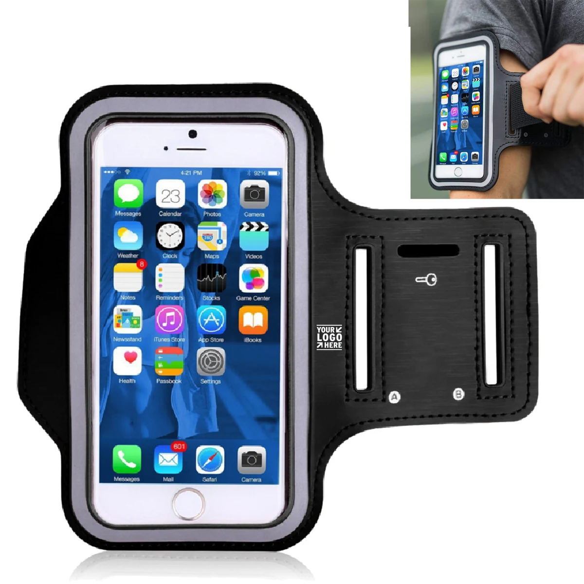 Water Resistant Cell Phone Armband 1