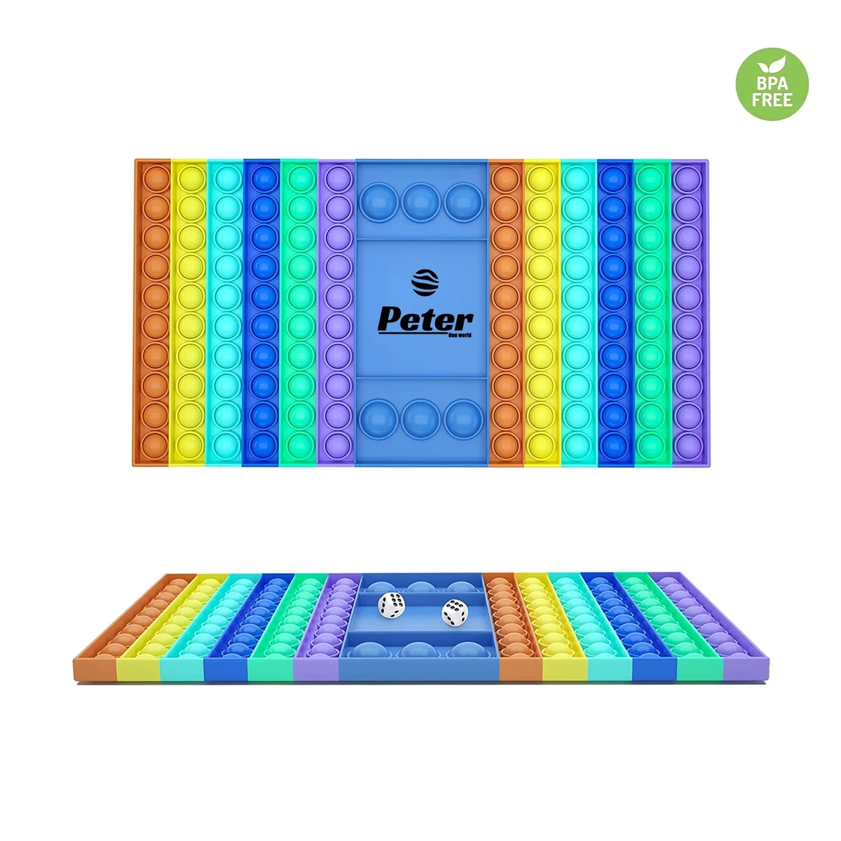 Pop Bubbles Game with Dice 1