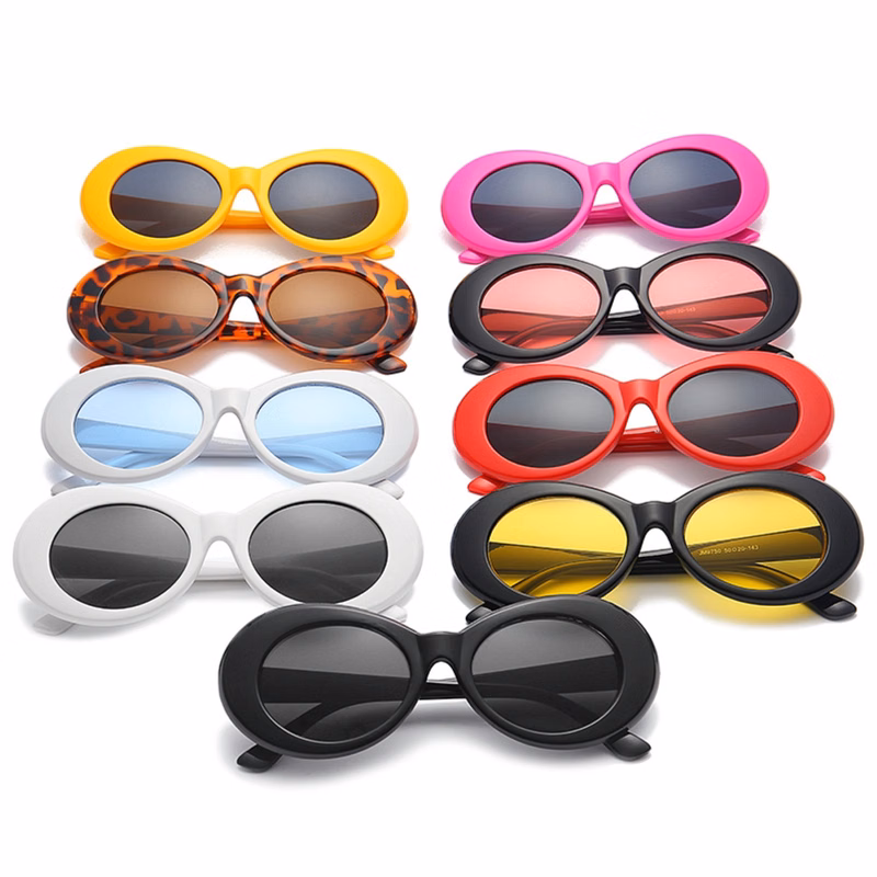 Oval Unisex Vintage Sun Glasses