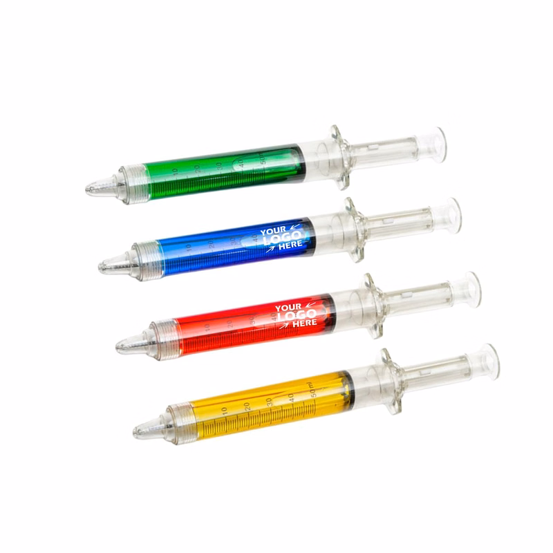 Quirky Syringe Novelty Ballpoint Pen Set