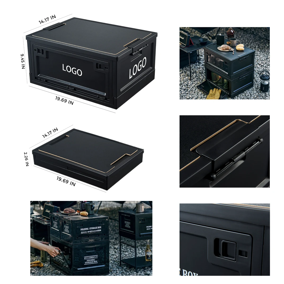 MOQ 10 PCS High Capacity Outdoor Storage Box 1