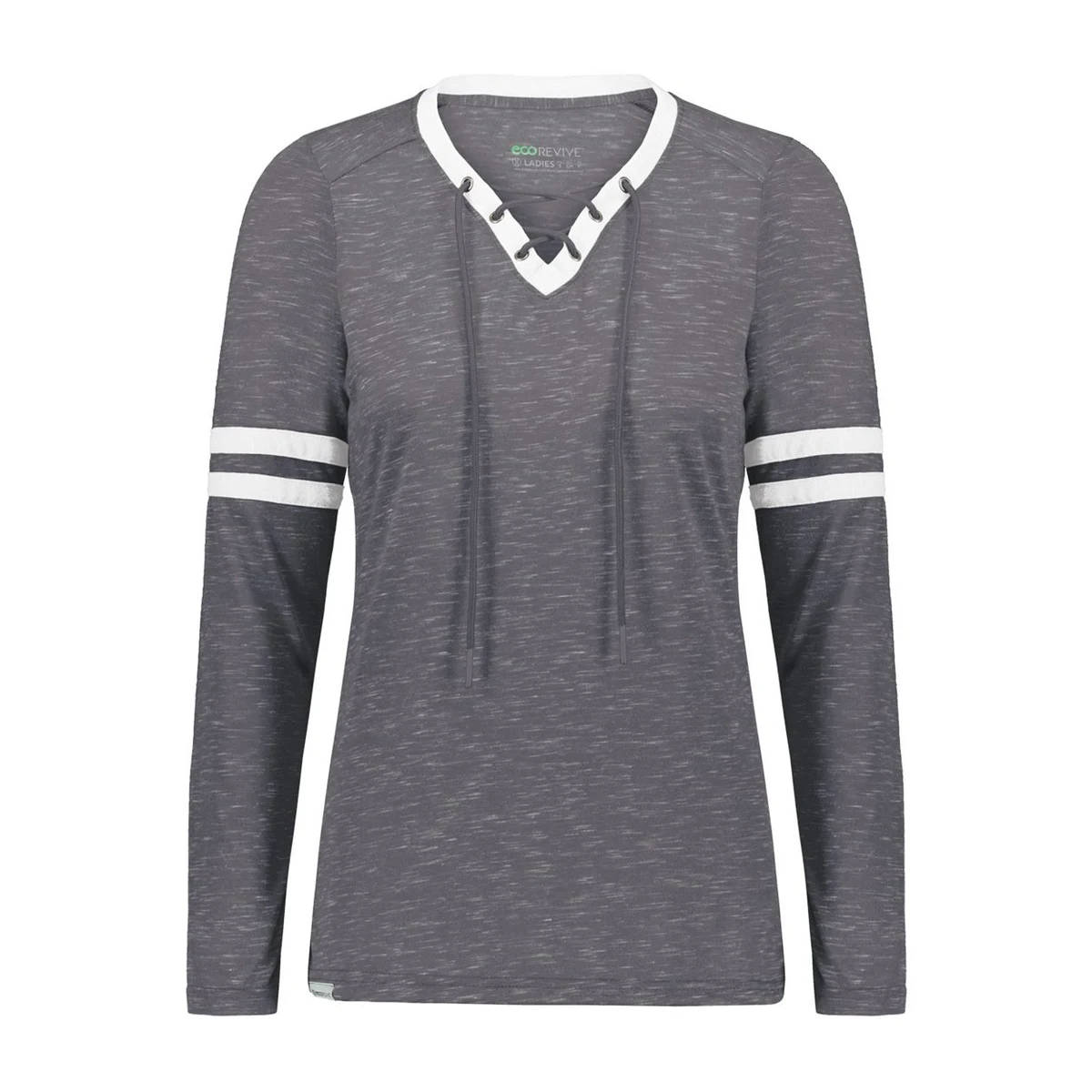 Women's Eco Revive™ Monterey Long Sleeve V-Neck T-Shirt - 223246 1