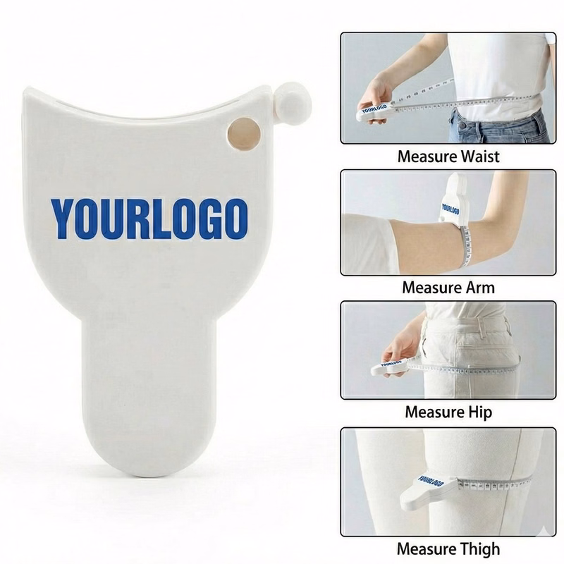 Retractable Body Measuring Tape With Locking Pin And Push Button