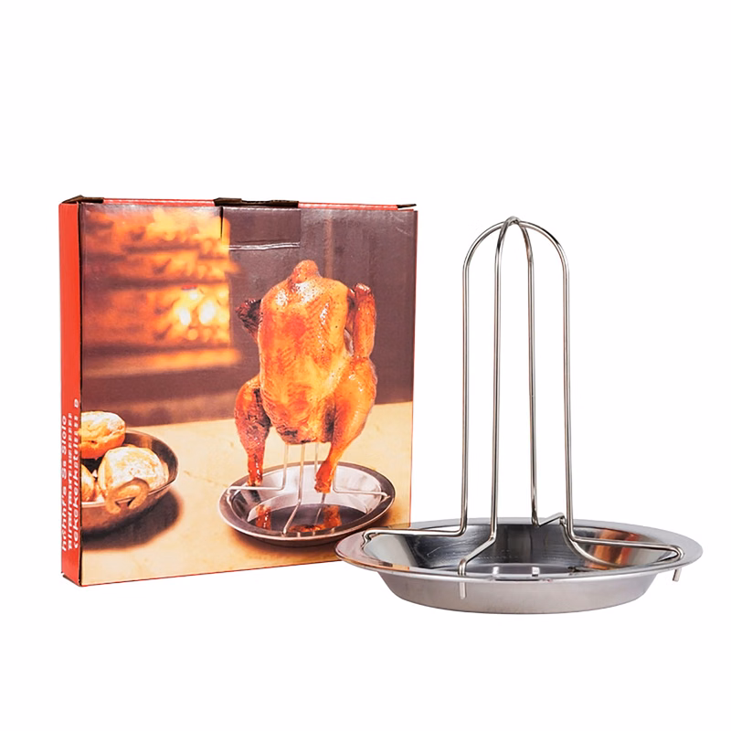 Thickened stainless steel roast chicken pan