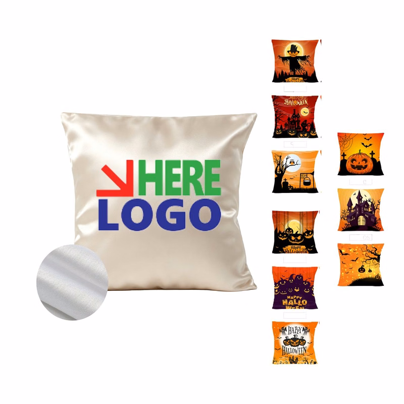 Lustrous Satin Custom Pillow