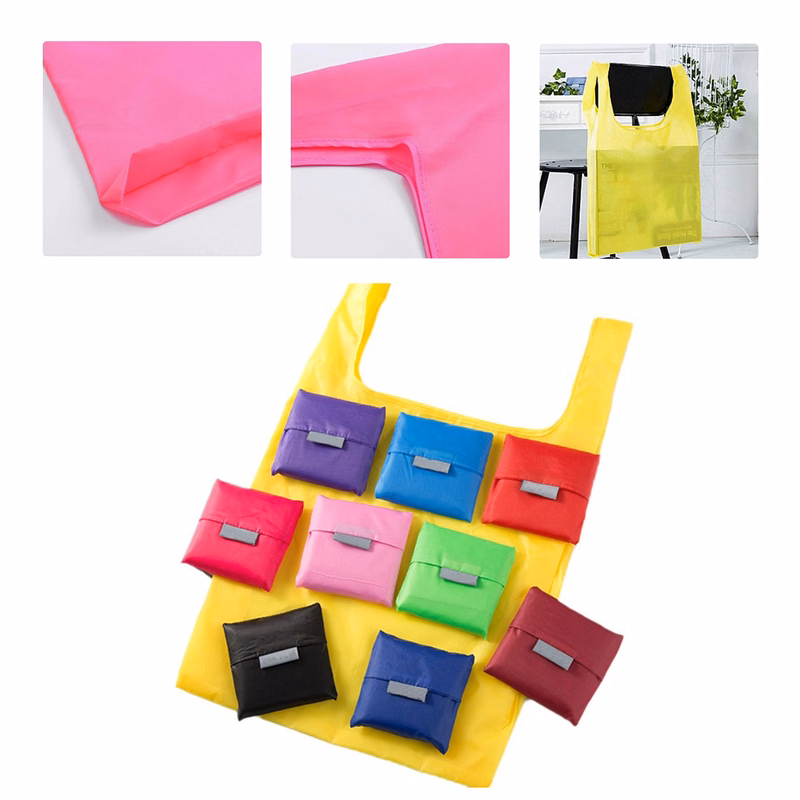 MOQ 50 Eco-friendly Oxford Cloth Shopping Bag Custom Print Foldable