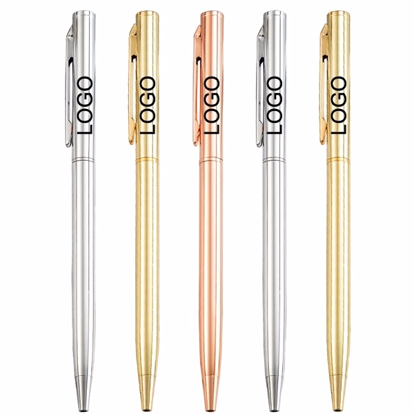 Luxury Hotel Slim Metal Ballpoint Pen