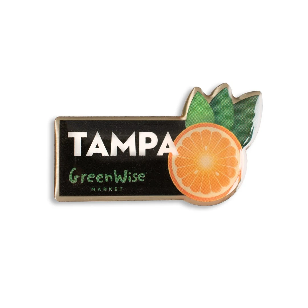 Offset Print Custom Lapel Pin 1