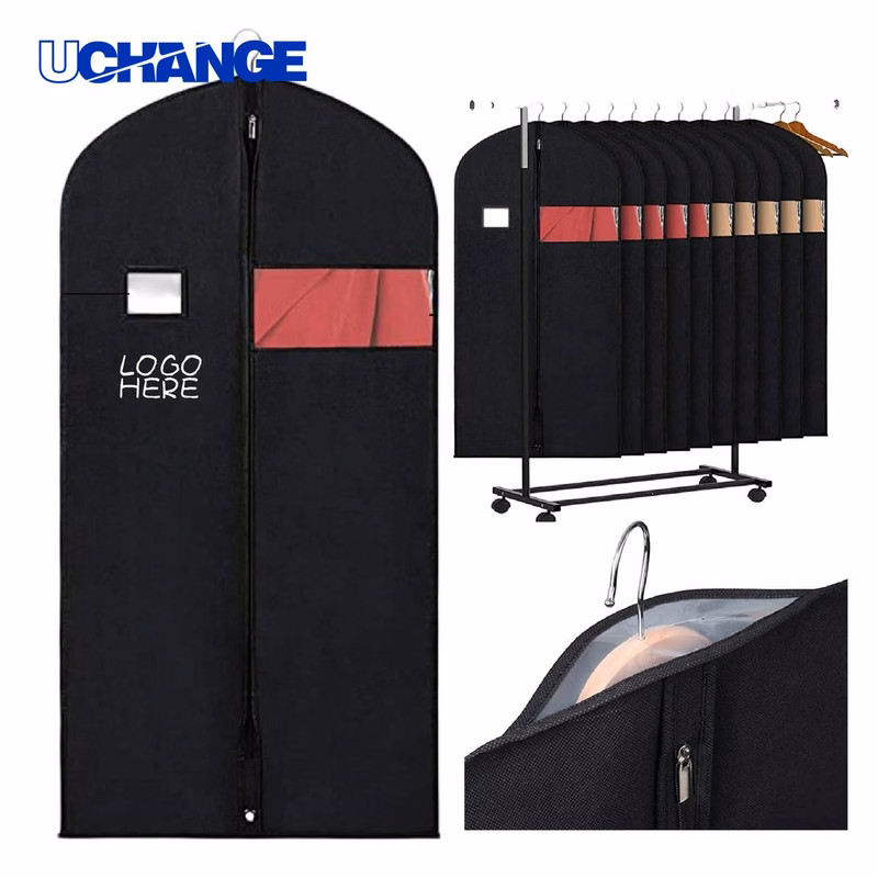 Transparent Hanging Garment Bag for Closet Storage