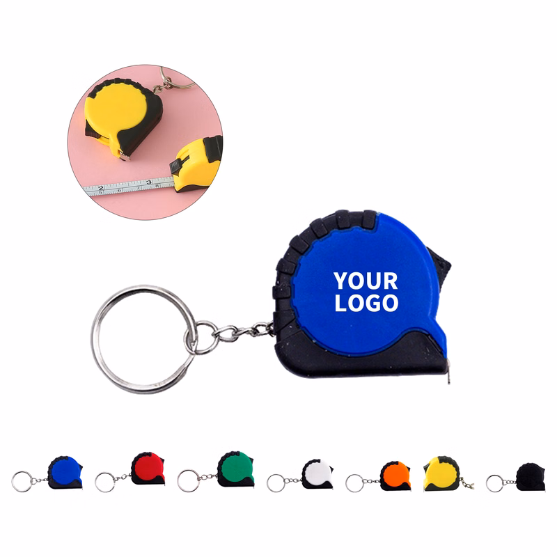 Mini Tape Measure Keychain 40" ABS Metal