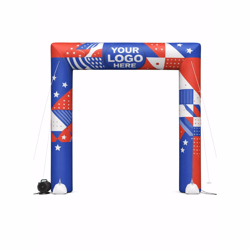 35' Cold Air Arch Square Digital Logo