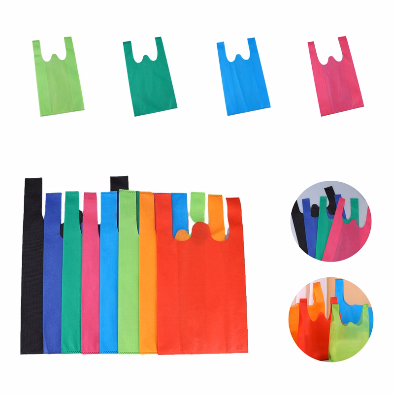 MOQ 50 Eco-Friendly Non-Woven Coated Shopping Bag