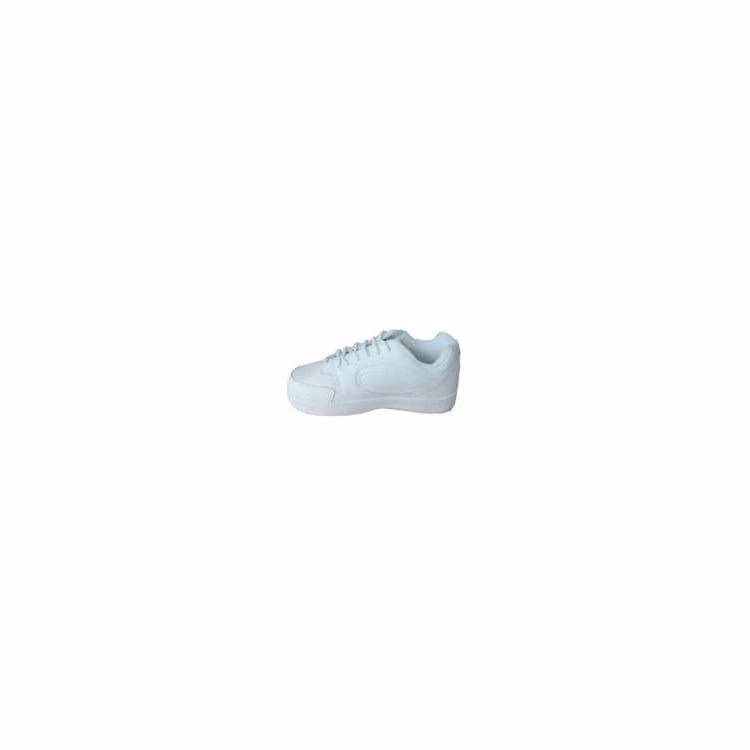 Boys Leather Sneakers - Size 3.5 White
