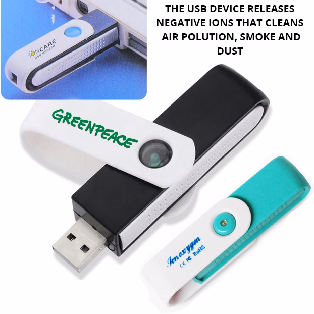 BreatheWave Car USB Air Purifier