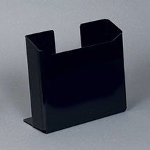 Black Single Pocket Brochure Holder - 8.5w