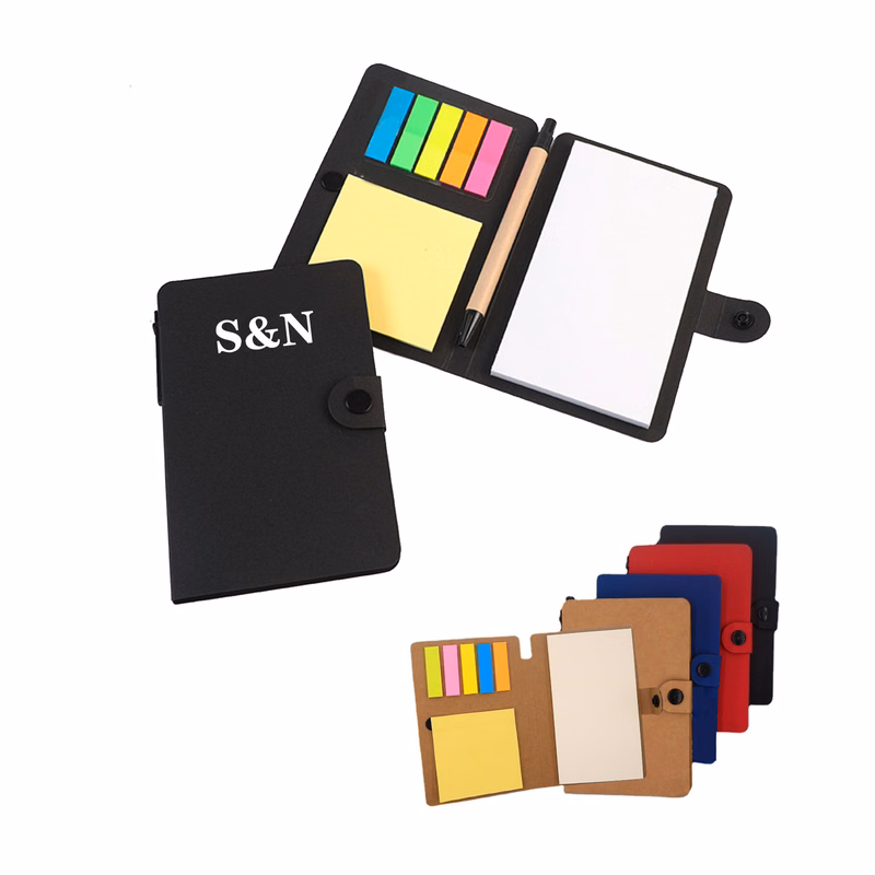 4" x 6" Eco-friendly Sticky Notes With Pen
