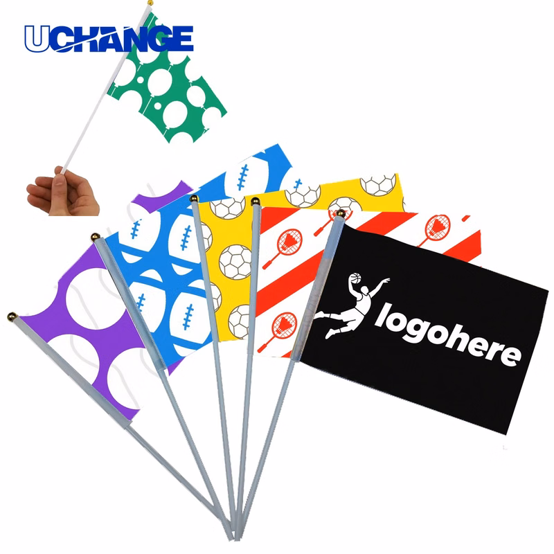 Printed Sports Event Fan Flag