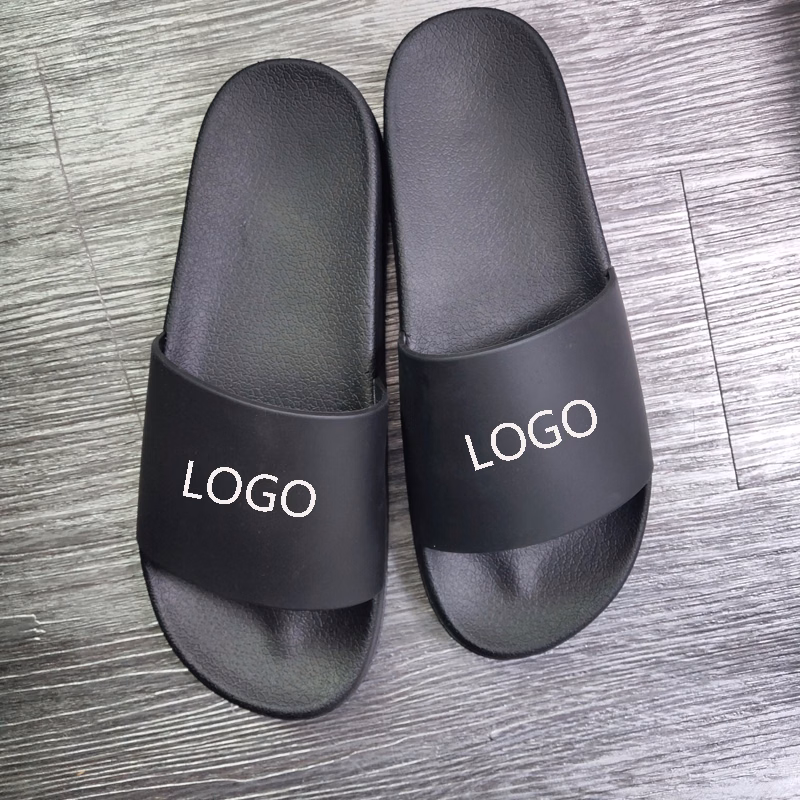 Embossed Adults Slipper Sandals w/Rubber Straps