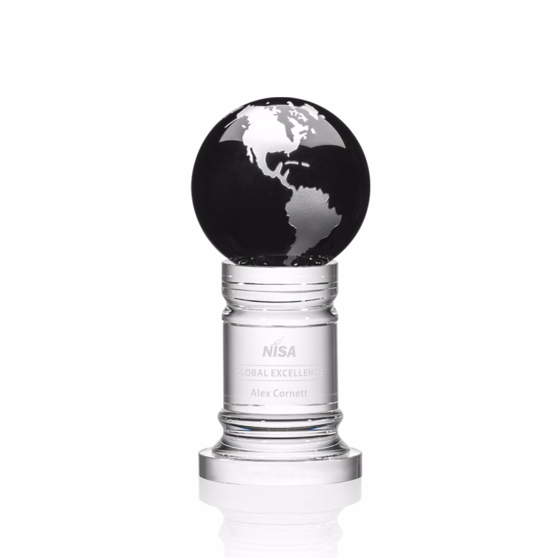 Colverstone Globe Award - Black/Silver