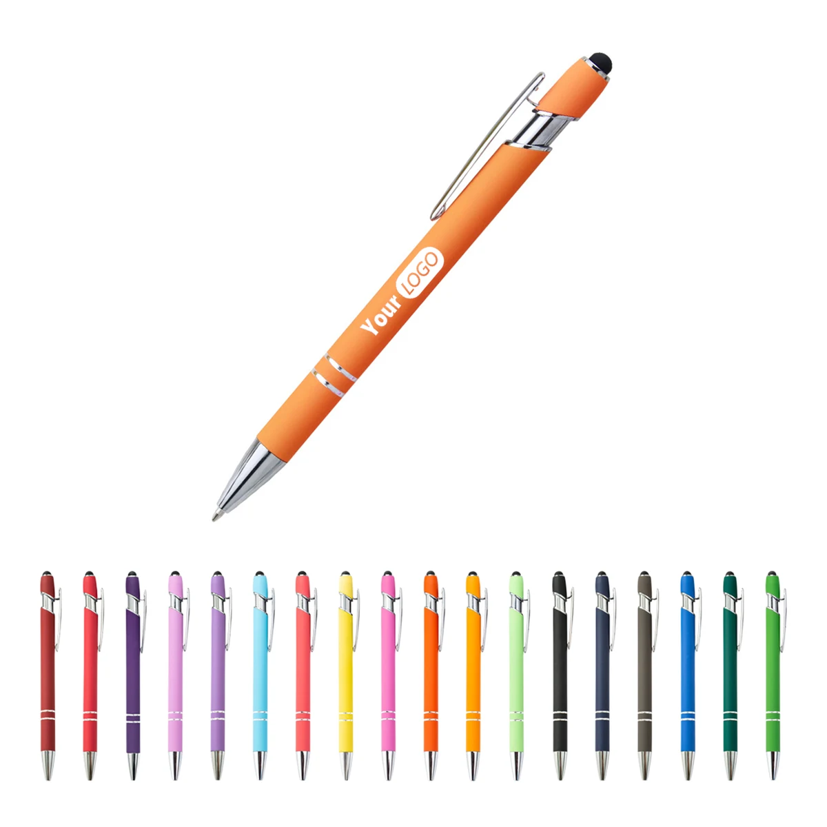 Retractable Pen with Stylus Tip 1