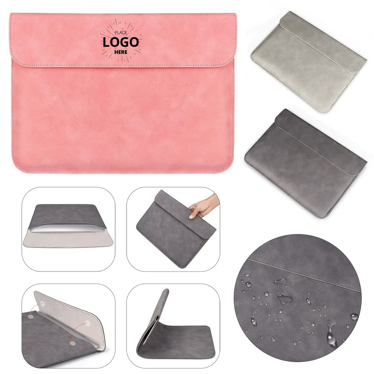Solid Color Laptop Computer Protective Case 1