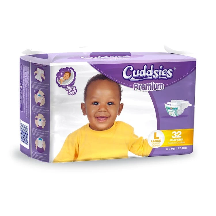 Premium Ultra Soft Diapers - Large 22-31 Lbs. 1