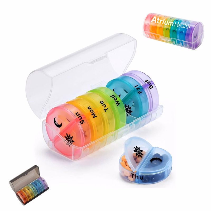 7 Day Pill Organizer - Ocean