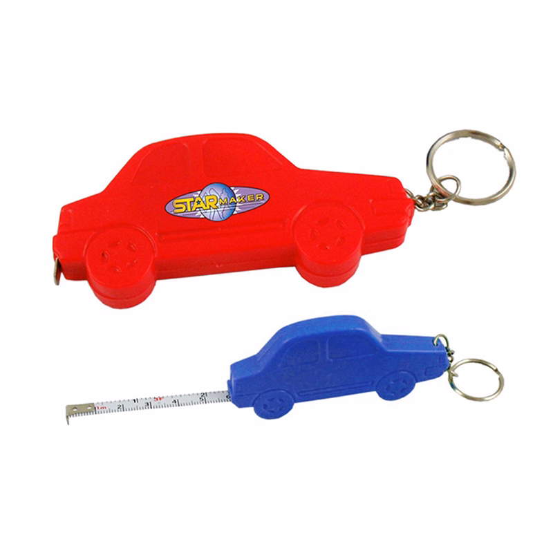 3' Car Tape Measure W/Key chain-close out (Key Chain, Keychain, Key tag, Tape Measure, Tools)