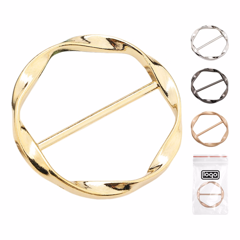 Zinc Alloy Round Belt Buckle