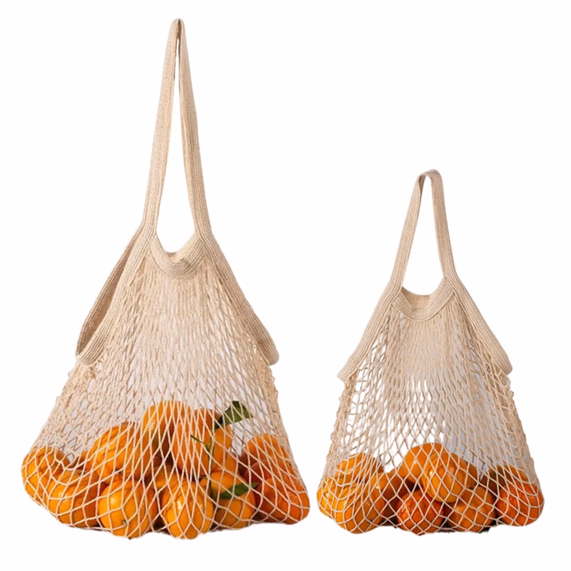 Reusable Mesh Shopping Beach Tote Bag