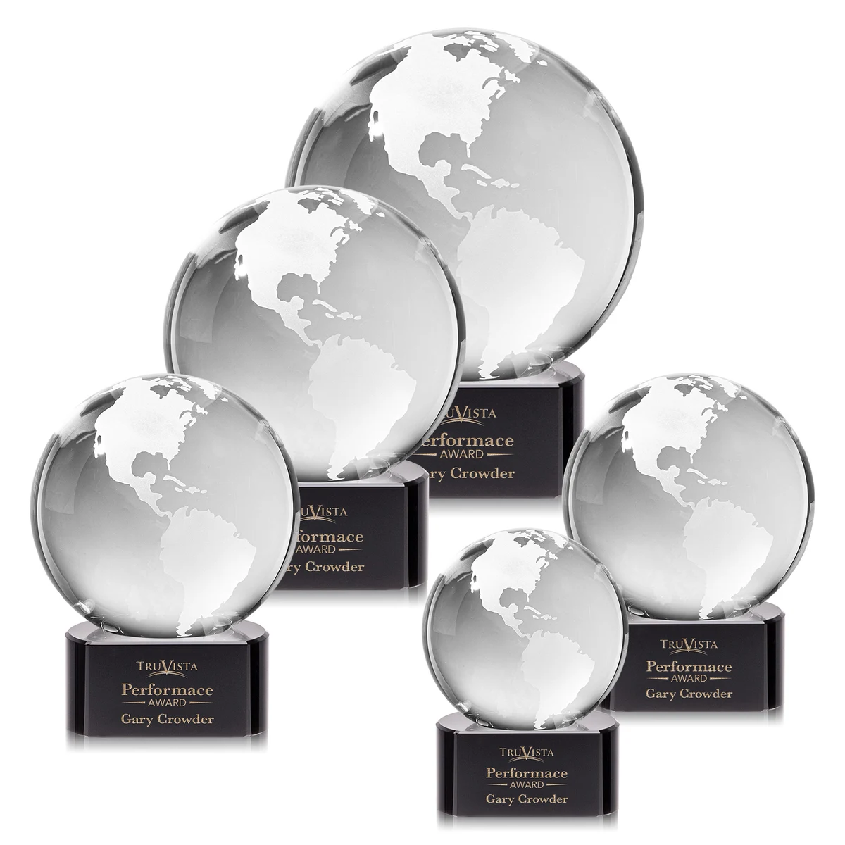Globe Award on Paragon Base - Black 1