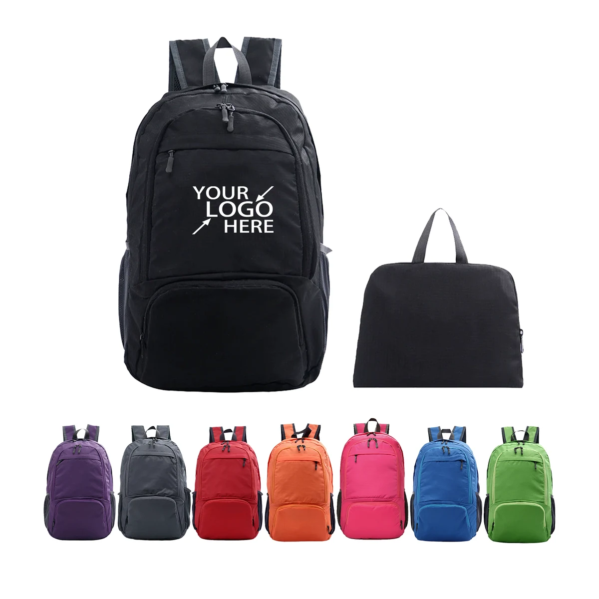 Lightweight Waterproof Polyester Travel Backpack 1