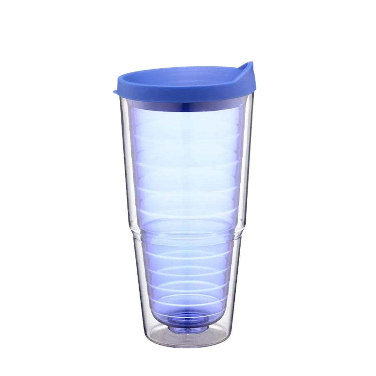 24 Oz. Double Wall Solid Clear Orbit Acrylic Tumbler 1