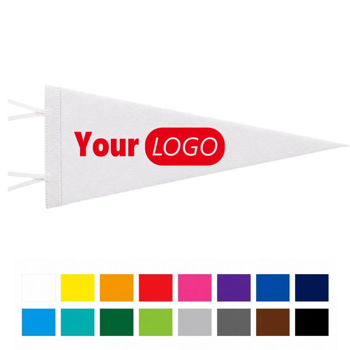 8"x18" Custom Felt Pennant 1