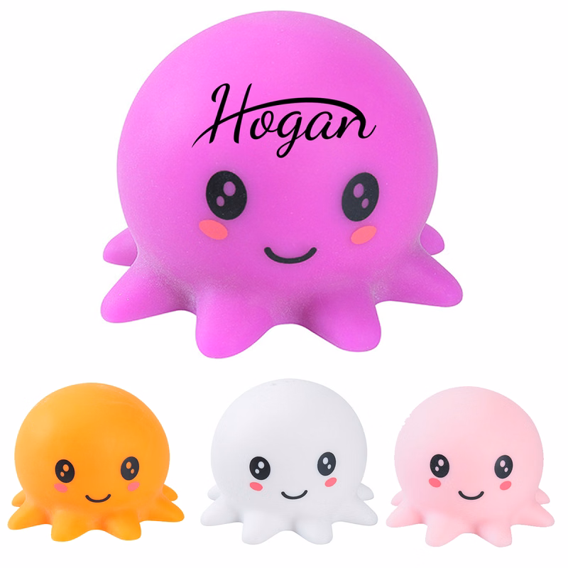 Octopus Shaped Squeeze Stress Toy Ball