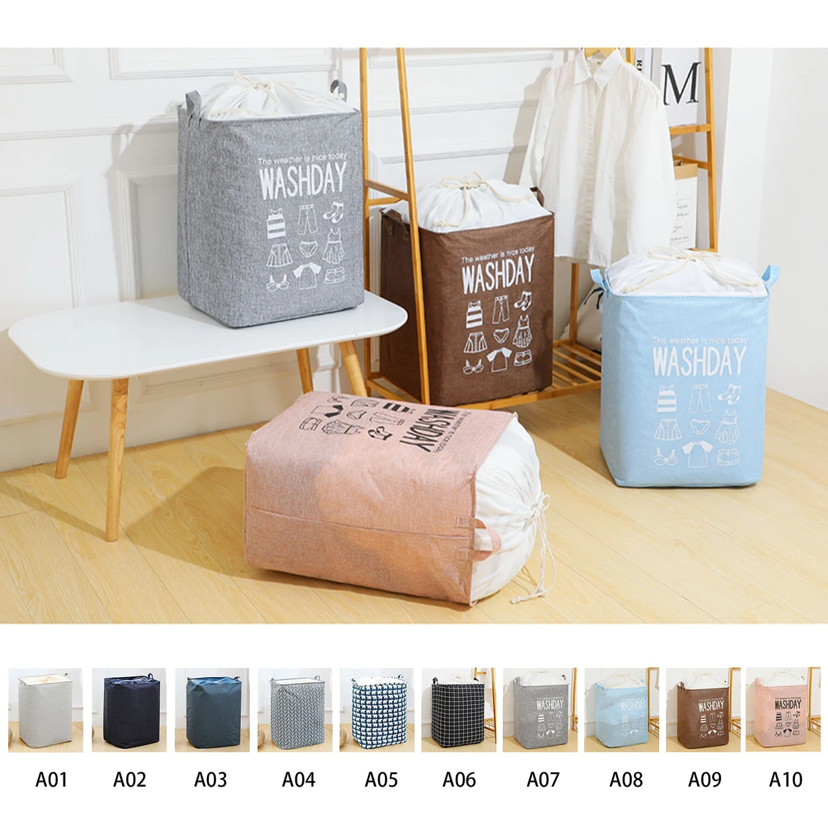 Clothes Organizer Compartment Storage Box 1