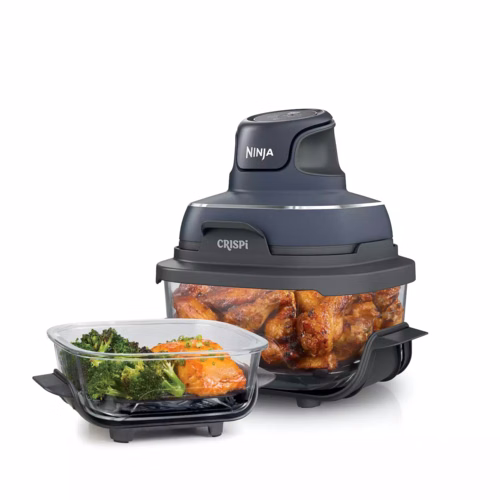 Ninja Crispi 4-in-1 Portable Glass Air Fryer Cooking System
