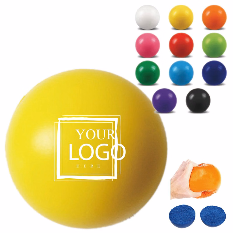 Round Polyurethane Squeeze Stress Relief Ball