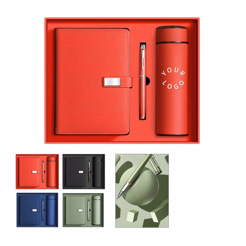 Portable 17oz Tumbler and Notebook Gift Pack