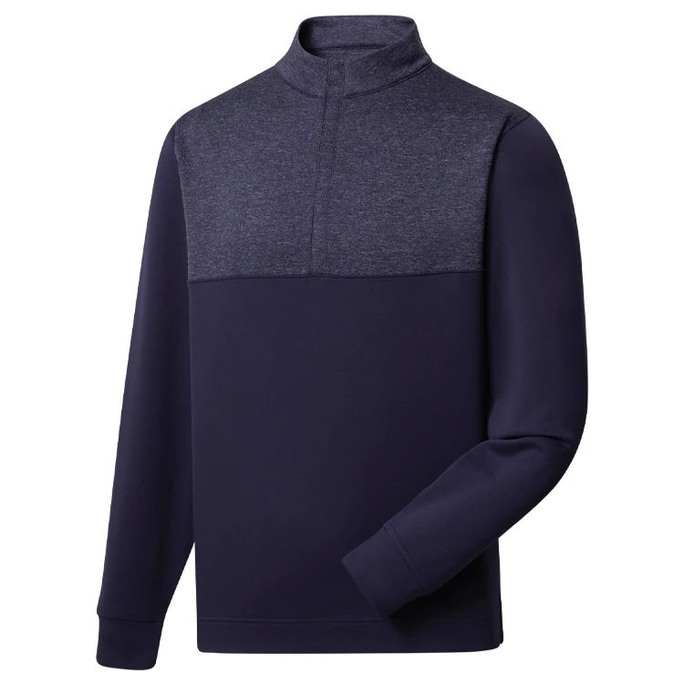 FootJoy Heather Yoke Half-Zip Midlayer, custom hoodie or sweatshirt with logo imprint 1