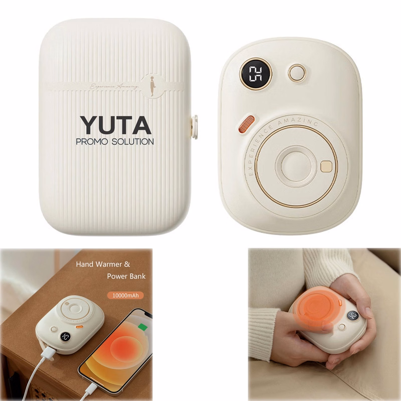 2 In 1 Rechargeable Hand Warmers 10000Mah Power Bank
