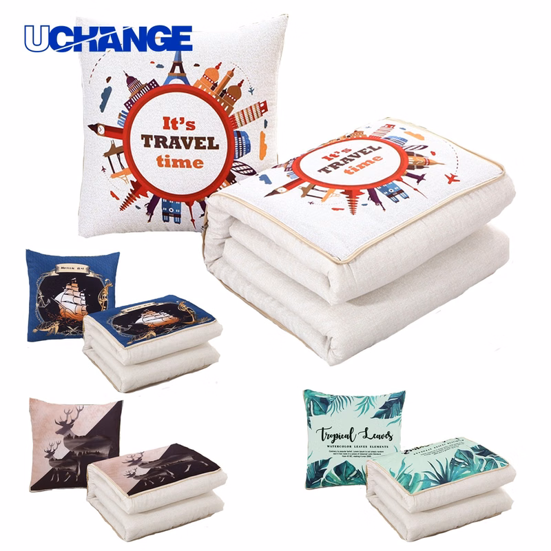 2-in-1 Travel Blanket Pillow