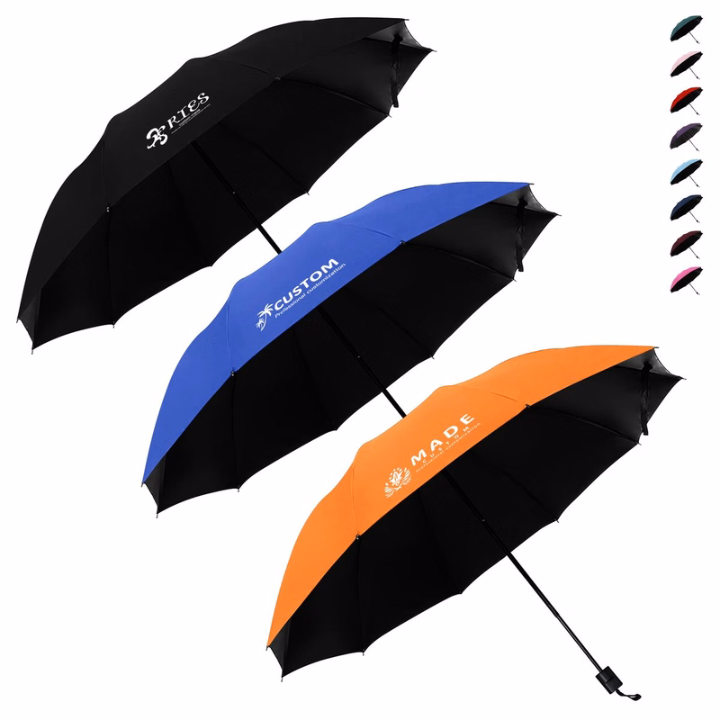 8 Ribs Folding Umbrella