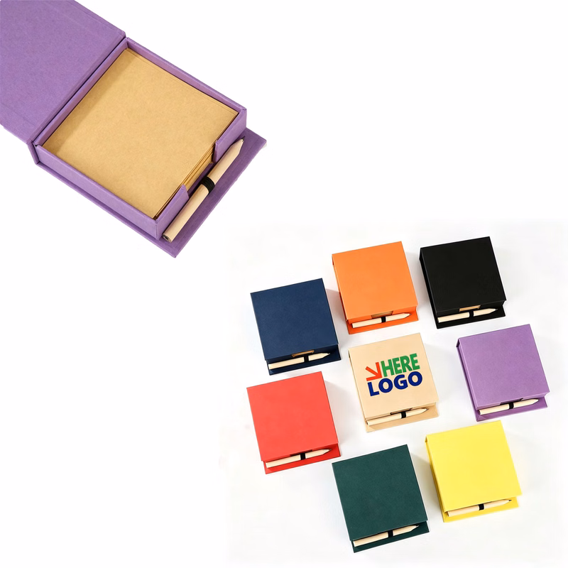 Flip Note Box with Pen