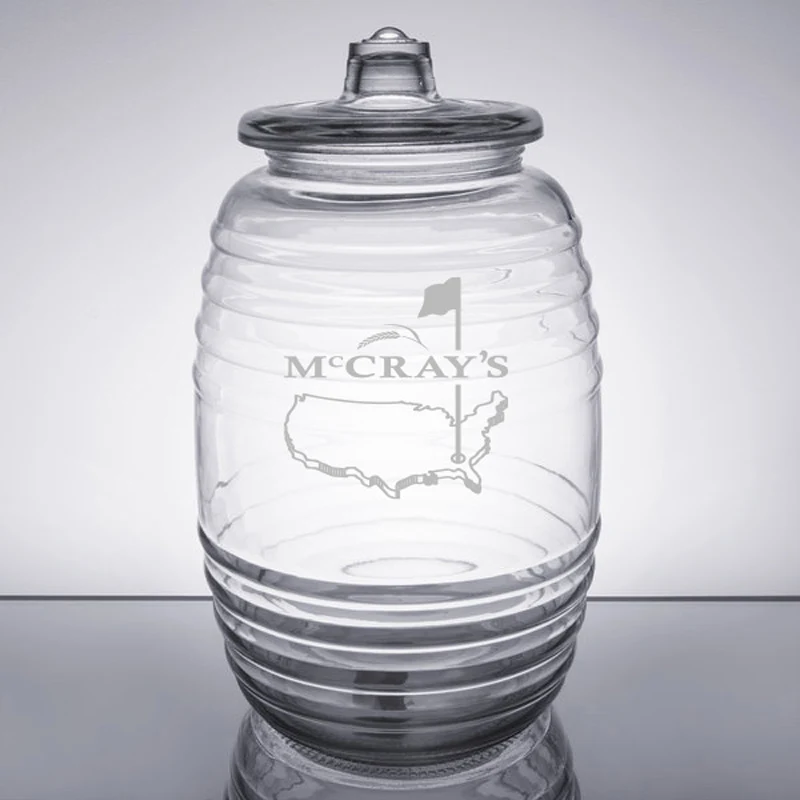 Libbey 9520003 10 Liter Barrel with Lid 1